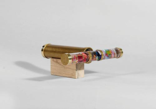 Pop Art Decoration Short Oil Gold Brass Kaleidoscope