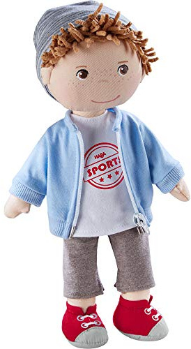 HABA 305971 Puppe Arne, 30cm, ab 1,5 Jahren, mit weichem Körper