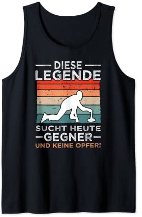 Diese Legende Eisstockschießen Eisstock Stockschützen Tank Top