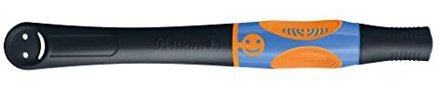 Pelikan griffix Tintenroller, Tintenschreiber für Linkshänder, Neon Black, 1 Stück