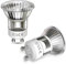 DoRight 35W GU10 Bombillas Halógenas, MR11 Mini GU10 35W Bombilla de Luz de Lava 360lm Regulable Bombilla Halógena Reflectora para Lámparas de Lava - 35MM Diámetro - Blanco Cálido 2800K Paquete de 2