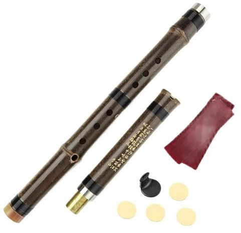 G-Taste, Linke Chinesische Bambusflöte, Xiao, Holzblasinstrument, Vertikal, Traditionelles Musikinstrument, Handgefertigt, Professionell