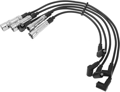 QUARKZMAN Zündkabelsatz Zündungskabel Zündkerzenstecker für VW Transporter IV Bus 70B, 70C, 7DB.Nr.032905483G - Packung mit 5