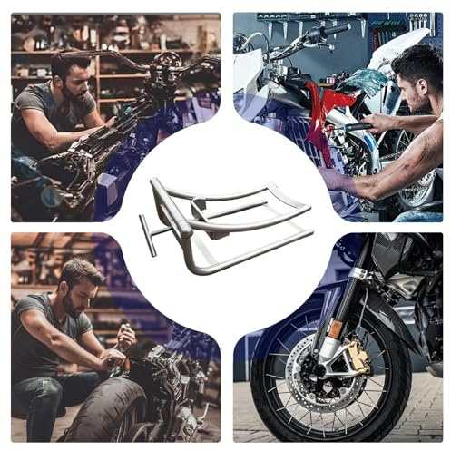 Soporte Cambio Neumáticos Motocicletas - Soport Asistencia Altura Ajustable, Elevador Ruedas Alta Resistencia, Herramienta Mantenimiento | Reparación Rueda Accesorio Moto Todoterreno, Atv, Moto Cro