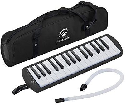 Melodica Didattica 32 Tasti Nera Tipo Angel