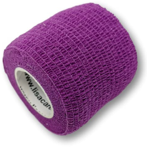 LisaCare elastische Binden - 4 Rollen, 5cm breit - Medizinprodukt