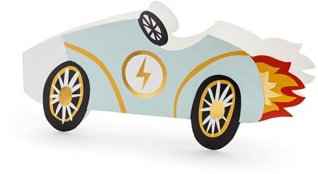 Einladungskarten Rennwagen 6 Stück – Kindergeburtstag Racing | Einladungen Rennauto mit 6 Umschlägen, für Jungen, kleine Autofans, Auto Party, Rennauto Geburtstag & Mottoparty