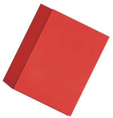 TOPPERFUN 50 Stück Origami frühlingsfest blättert rotes papier selbstgemachter Karton Papierschneidewerkzeuge Pappe für den Kindergarten verdicken Zubehör Papier geschnitten