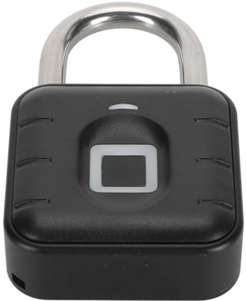 Cadenas Intelligent Biométrique, étanche jusqu'à 20 Empreintes Digitales, Cadenas sans clé avec Indice d'étanchéité IP67, pour Salle de Sport, école de Vélo