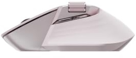 Rapoo MT760L trådlös mus trådlös mus 4000 DPI sensor miljövänlig uppladdningsbart batteri ergonomisk PC och Mac – rosa