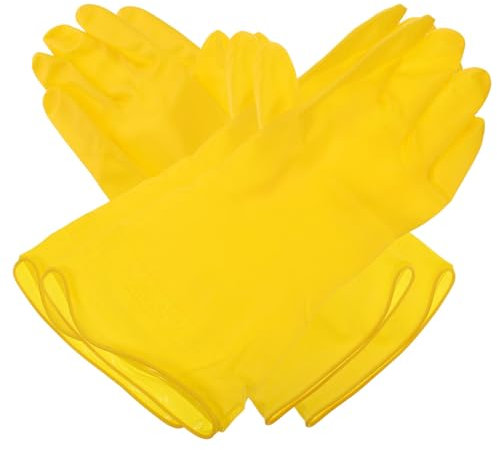 HAWILLOSCH 2paare Küchen-reinigungshandschuhe Aus Pvc Wasserdichte Geschirrspülhandschuhe Große Handschuhe Zum Geschirrspülen Schutz Vor Wasser Und Spülmittel Vielseitig Einsetzbar Für