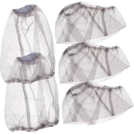 Filet Portable Anti-Insectes 5 Pièces pour Pêcheurs et Chasseurs Extérieur