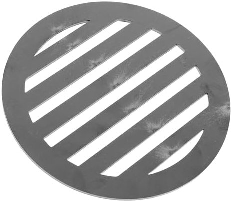 iplusmile Feuerrost Grillkamin Ersatzteile aus Eisen mit Verbesserter Belüftung Vielseitig Kompatibel Runde Feuerplatte für Holzkohlegrills bei Picknicks und Grillabenden