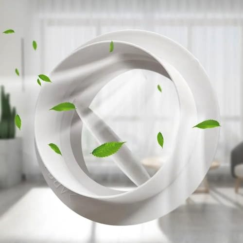 YKMYXZ, Clapet Anti-Retour Portable en Plastique 80/100/110/150/200 mm, Anti-Courant d'air, for Ventilateur d'extraction, for Cuisine, Durable(100Mm)