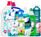 7 Piece Green Bundle Spanish Cleaning Products, Air Freshener, Washing up Liquid, Fabric Scent Booster, Multipurpose Disinfectant, Floor Cleaner, Fabric Softener Conditioner, Baby Laundry Detergent