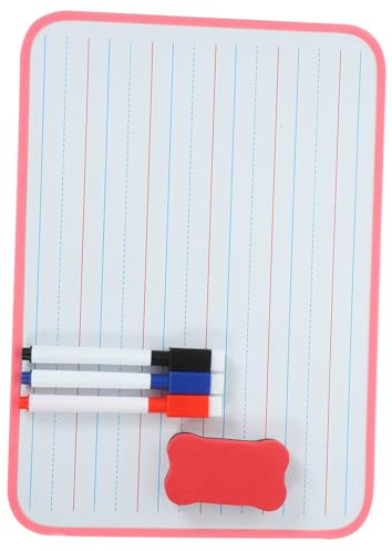 DOITOOL Lavagna Linee Cancellabile Lavagna Multifunzione Per Apprendimento Blocco Note Cancellabile