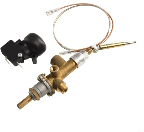Zilimontt Kit di sonda termocoppia per riparazione a gas per riscaldamento a gas, con protezione antincendio, per riscaldatori a gas propano, riscaldatori a cupola, riscaldatori da tavolo ed esterni