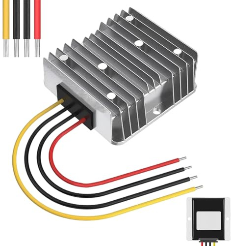 Trasduttore DC Step Down, DC 20 V-60 V a 12 V, 20 A, 240 W, convertitore di tensione, trasformatore di alimentazione impermeabile, stabilizzatore di tensione da 12 V