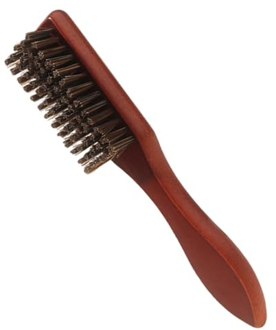 TOYANDONA Bartbürste mit Geschmeidigen Nylonborsten Komfortables Gefühl für Herren und Bartpflege zu Hause und Friseurbesuch