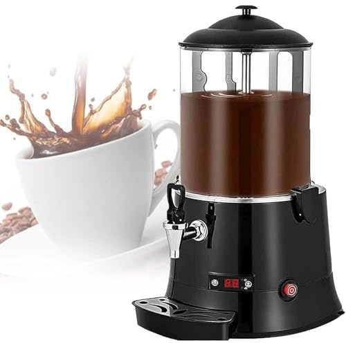 CUTANGELAR Distributeur De Boissons Chaudes De 600 W, Grande Capacité. Idéal Pour Préparer Et Servir Du Chocolat, Du Café Et Des Boissons Lactées, Il Répond Aux Exigences De La Restauration.(5L)