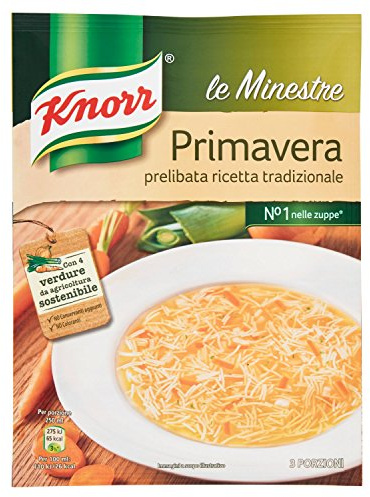 Knorr - Minestra Primavera, Prelibata Ricetta Tradizionale - 56 g