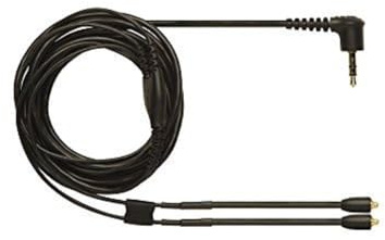 Shure EAC46BKS Ersatzkabel für SE Ohrhörer, 116 cm, Schwarz