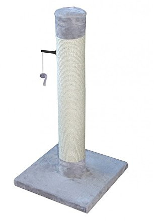 Ebi 431-429150 Kratzbaum Post, 38 x 38 x 80 cm, grau