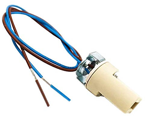 ODETOJOY 1pz presa G9 zoccolo di ceramica G9 lampade attacco - Con cavo isol, attacco attacco per alogena LED CFL