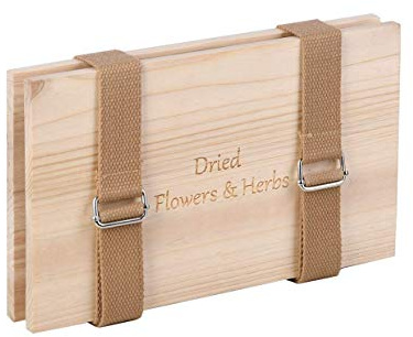 Esschert Fallen Fruits EsschertDesign Blompress FH007 Träpress för blommor örter växter FSC 100 %