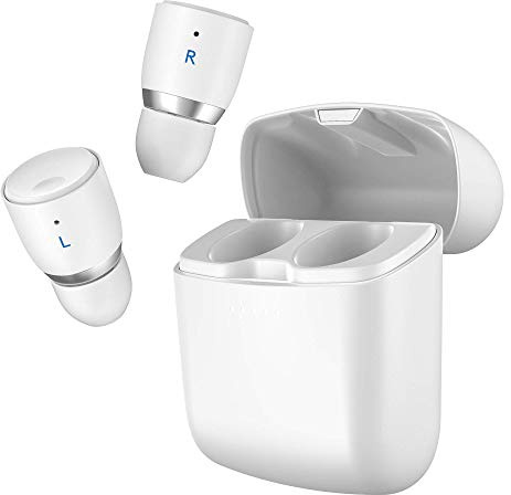Cambridge Audio Melomania 1+ True Wireless Earbuds - Bluetooth 5.0, Hi-Fi Sound, In Ear Headphones for iPhone and Android with Charging Case and App Control (White)