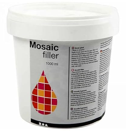 PAINT IT EASY Mosaik-Fugenmasse, 1000 ml, Weiß