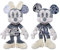 Simba 6315870123 - Disney Mickey & Minnie Mouse 100 Jahre Collector-Set, 33cm Plüsch, Limitierte Sammler-Edition, Geschenk-Box, Amazon exklusiv, Zertifikat & Seriennummer, für Erwachsene & Kinder