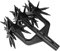 Garosa Garden Rotary Cultivator 2 in 1 Gardening Rotary Tiller for Reseeding Grass Soil Mixing