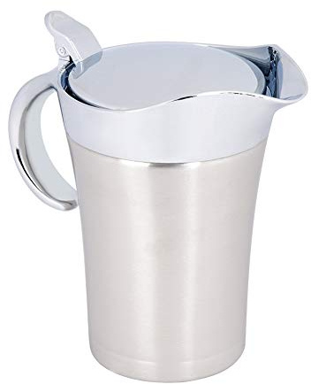 14.5 to 16.9oz Double Walled Vacuum Insulated Thermos, 450mL 750ml Thermal Coffee Carafe, 304 Stainless Steel Thermal Flask for Gravy Boat Serving Jug Kitchen Utensils (Large 750ml)