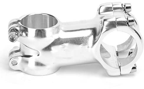 Yctze Vorbau Silber, 31,8 mm Fahrradvorbau aus Aluminiumlegierung für Rennräder