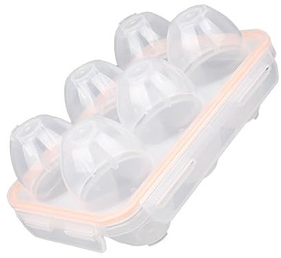 Beatifufu Eierbehälter Aus Pp Und Silikonmaterial Für Camping Und Eierhalter Zur Aufbewahrung Im Kühlschrank Eieraufbewahrungsbehälter Für Outdoor-nutzung