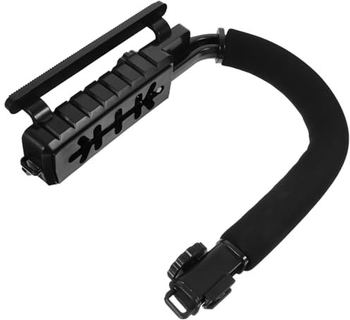 MOLUCKFU Stabilisateur De Caméra Support De Flash Poignée pour Appareil Photo Numérique Compact Et Stable Compatible Plupart des Appareils Photo Reflex