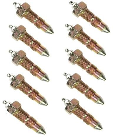 Jeu de valves de Graisse 2444P803, 10 pièces, compatibles avec Les pièces de Pelle Kobelco SK100 SK120 SK200 SK300 SK400