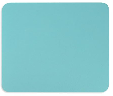 AOKSUNOVA Mauspad Klein Türkisblau Mousepad mit Motiv 24 x 20 cm | Platzsparendes Design, Angenehme Oberfläche, Komfortable Nutzung und Geeignet für Büro, Reisen Sowie Kleine Schreibtische