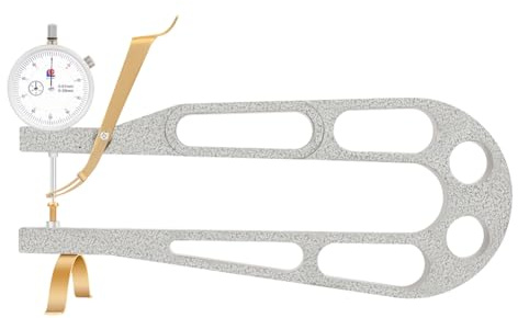 Fegtrtyoa Strumento di Misura Dello Spessore del Violino Indicatore del Quadrante Strumenti per La Liuteria del Violino