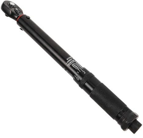 DOITOOL Adjustable Click Torque Wrench Ratchet for Automotive and Bike Maintenance Steel Construction Preset Torque Spanner for Mechanical Precision and Versatile Repair Tasks