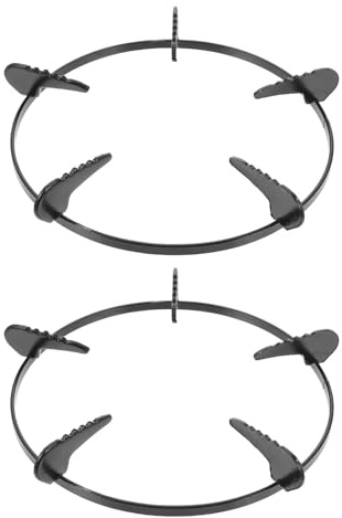 BESPORTBLE Soporte Rejilla Para Quemador De Cocina De Gas Repuesto Para Rejilla Fogones Gas Estante Estufa Para Estabilizar Wok Y Sartén 2 Unidades 9.05 X 9.05 X 1.57 in