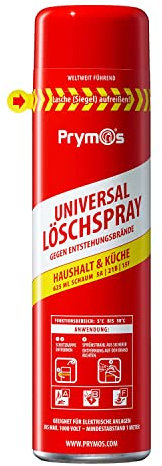 Prymos 630 Feuerlöschspray Feuerlöscherspray Universal rot, 625 ml