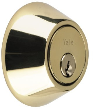 Yale P-5211 Security Deadbolt, Brass Finish, Standard Security, Visi Packed