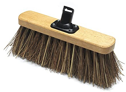 Addis Scheuerbürste, Holz, Natur/schwarz, 7 x 32.5 x 20 cm