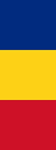 magFlags Bandera Rumania | bandera vertical | 6m² | 400x150cm