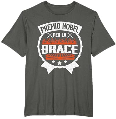 BBQ Barbecue Dalla Griglia Regali Premio Nobel Per La Brace Maglietta