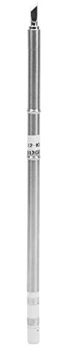 YWBL-WH Soldering Iron Tips T12-KU Replaceable Iron Tool, T12 Soldering Hardware Tool, Soldering Iron Hair Hot Solder Tip | Fast Heating Red Copper Core, Anti-Corrosion Electroplated, Precise Heat Conduction for PCB Rework, Electronics Repair