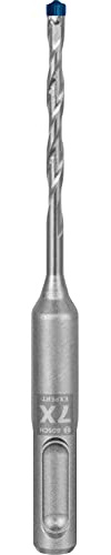 Bosch 10x Punte per Martelli Expert SDS plus-7X (Diametro 4.00 x 115 mm, Accessorio Martello Perforatore), Carburi, Non Applicabile, Ø 4 mm