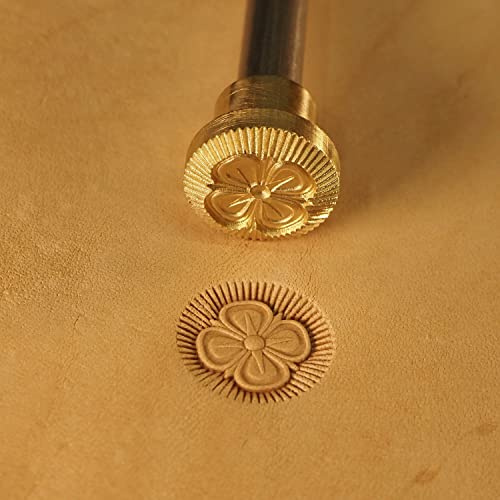 Lederstempel-Werkzeuge, Stempel, Schnitzerei, Stanzen, Werkzeug, Handwerk, Lederbasteln, Stanzer, vierblättriges Kleeblatt